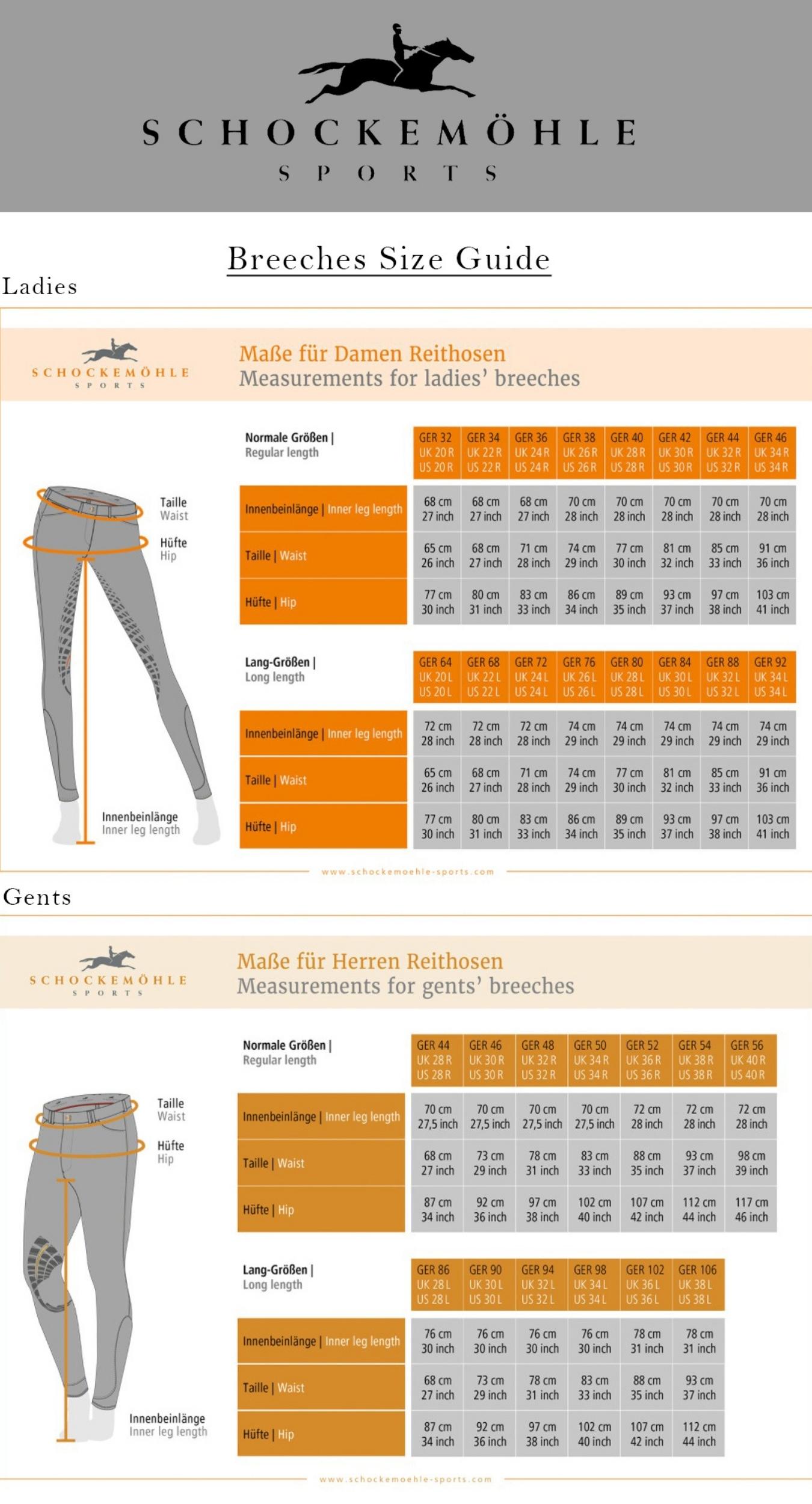 Desktop  size guide