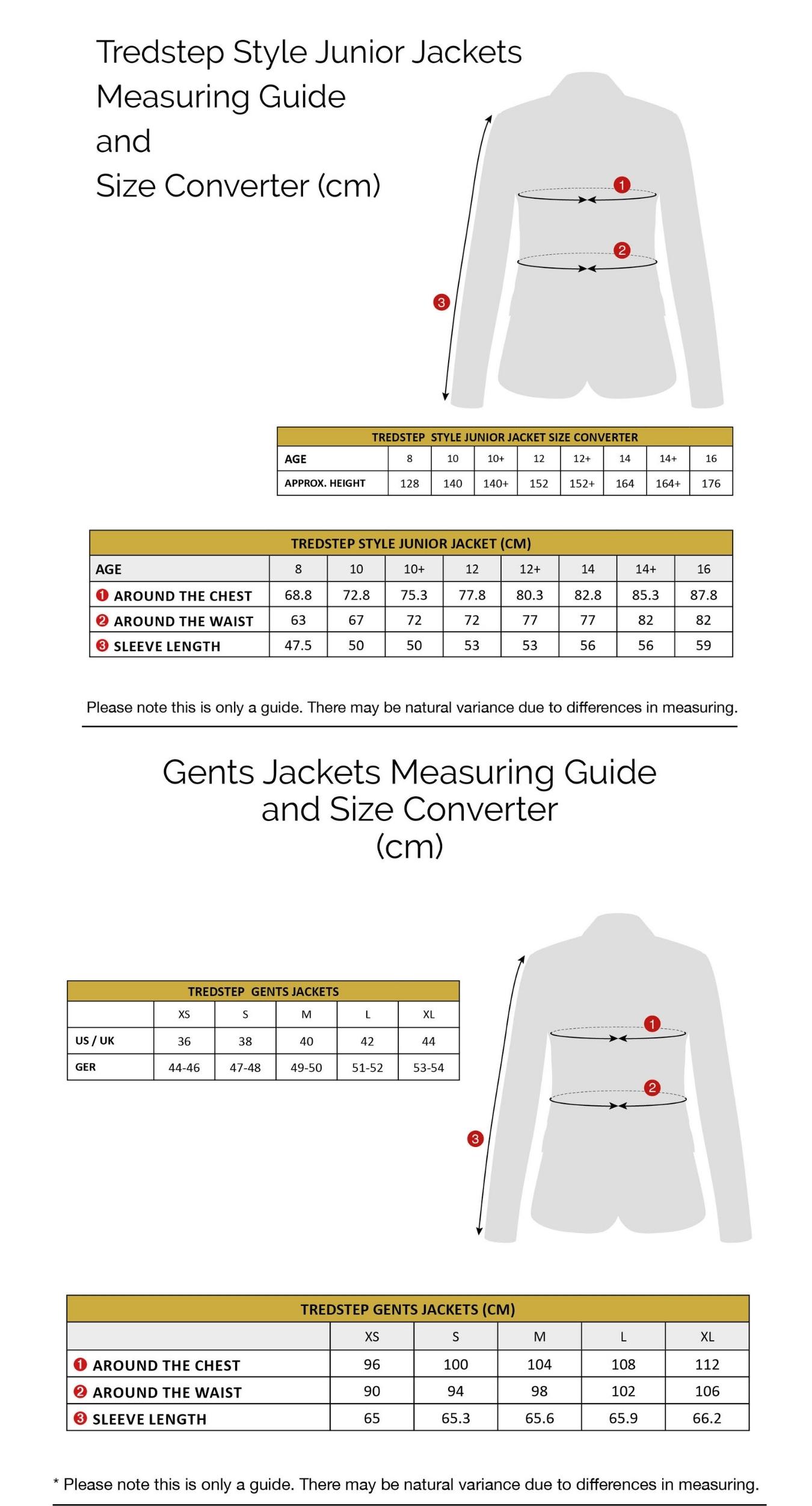 Desktop  size guide