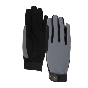 Aubrion Team Winter Riding Gloves - Young Rider - Grey in Grey