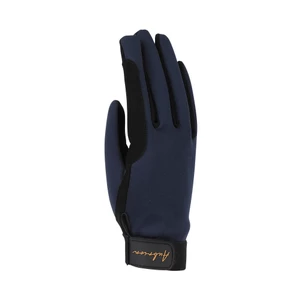 Aubrion Team Winter Riding Gloves - Young Rider - Navy 