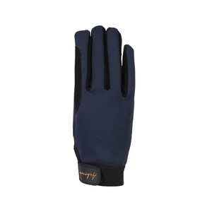 Aubrion Team Winter Riding Gloves - Young Rider - Navy in Navy