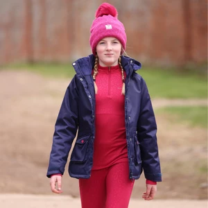 Aubrion Revive Winter Baselayer - Young Rider - Cerise in Cerise