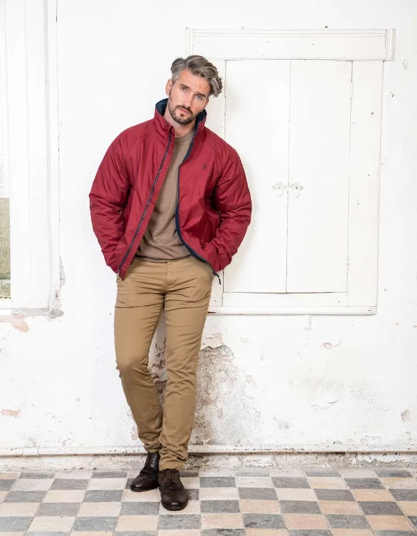 Jack Murphy Rockall Waterproof Jacket Red