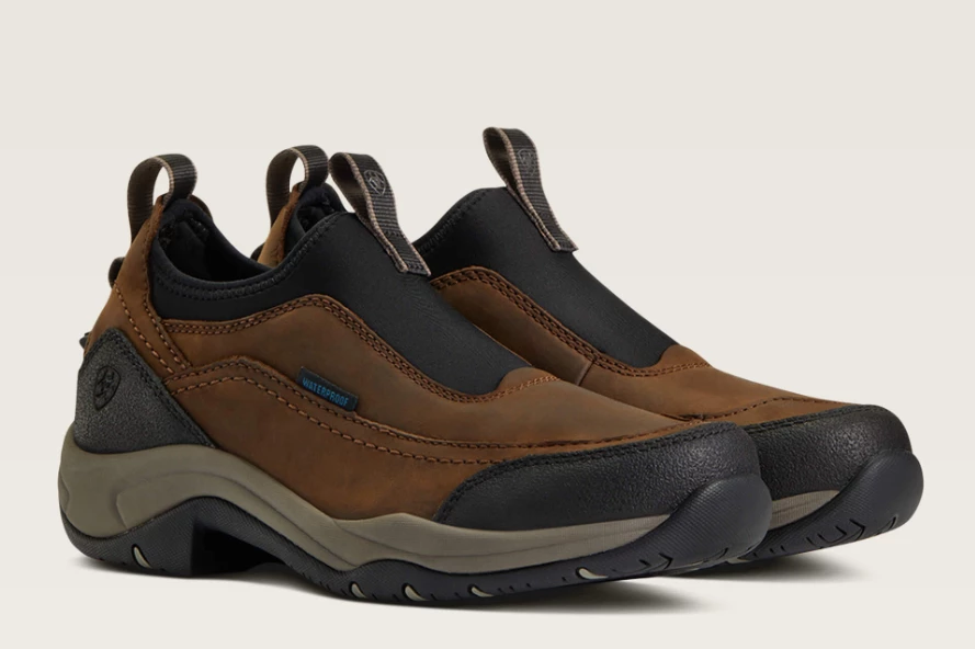 Ariat Terrain Ease Waterproof Boot - Oily Distressed Brown in Oily Distressed Brown