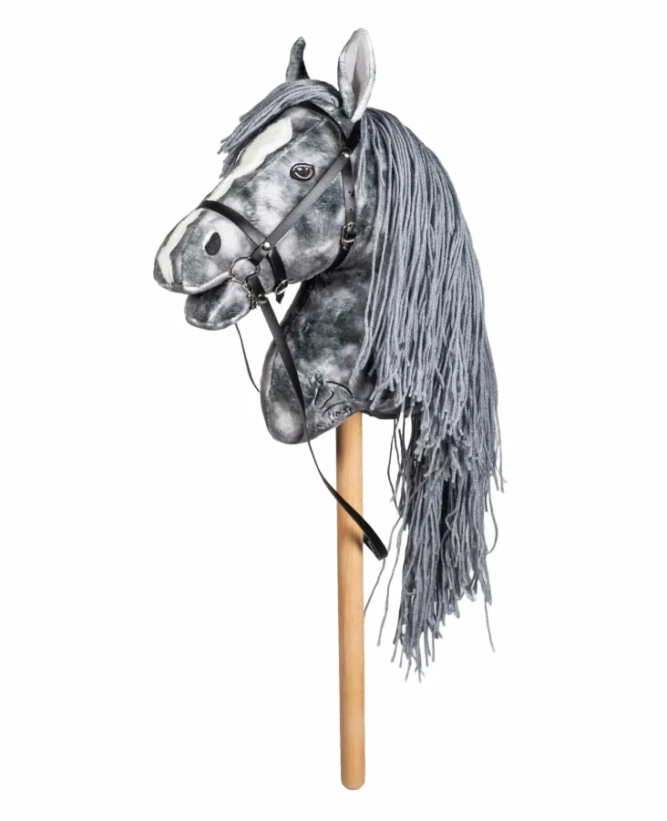 HKM Hobby Horse Toy - Grey in Grey