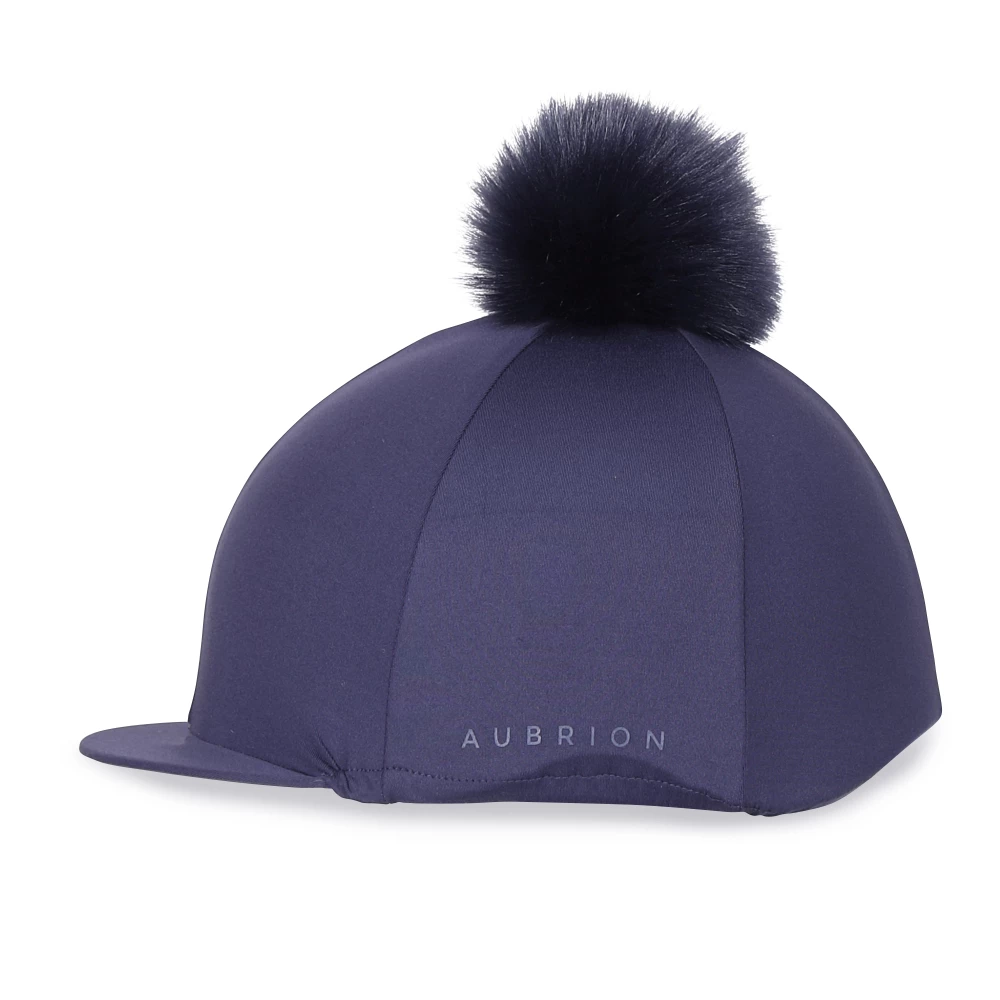Aubrion Pom Pom Hat Cover - Navy in Navy