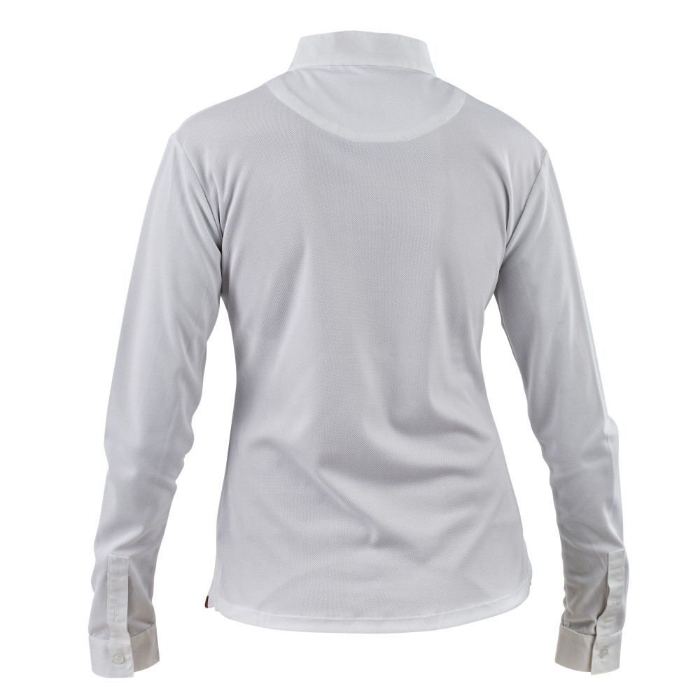 Aubrion Long Sleeve Stock Shirt - White