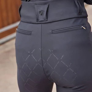 Aubrion Optima Pro Breeches - Black in Black
