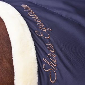 Shires Deluxe Stable Sheet Rug  - Navy in Navy
