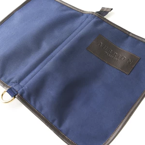 Aubrion Horse Passport Folder - Navy 