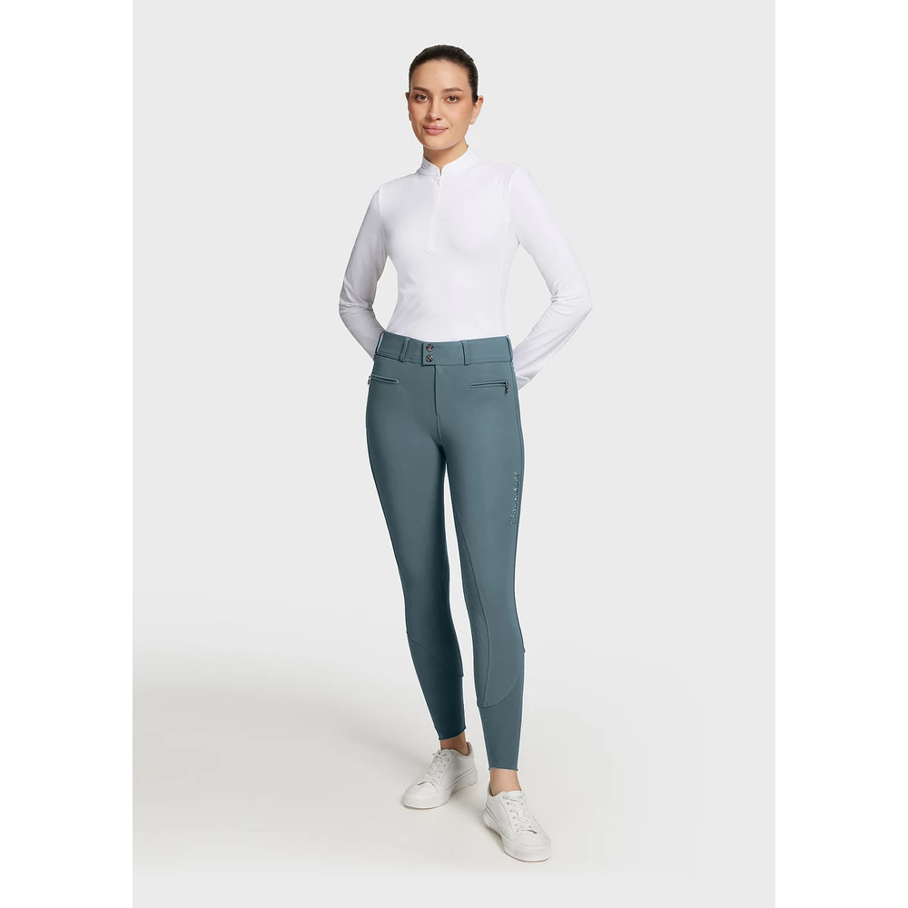 Samshield CLARA Knee Grip Breeches - Stormy Sea in Stormy Sea
