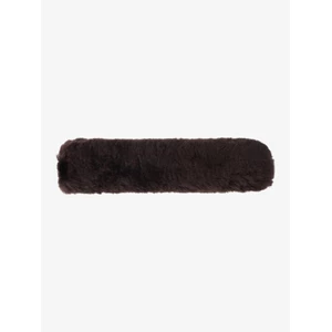 LeMieux Simuwool Noseband Cover - Brown in Brown