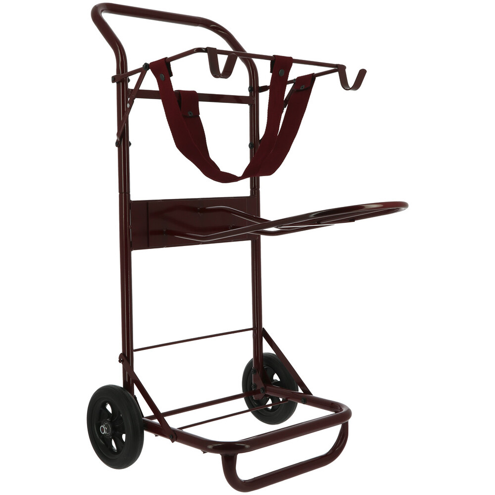 Hippotonic Short Track Trolley - Burgundy in Burgundy