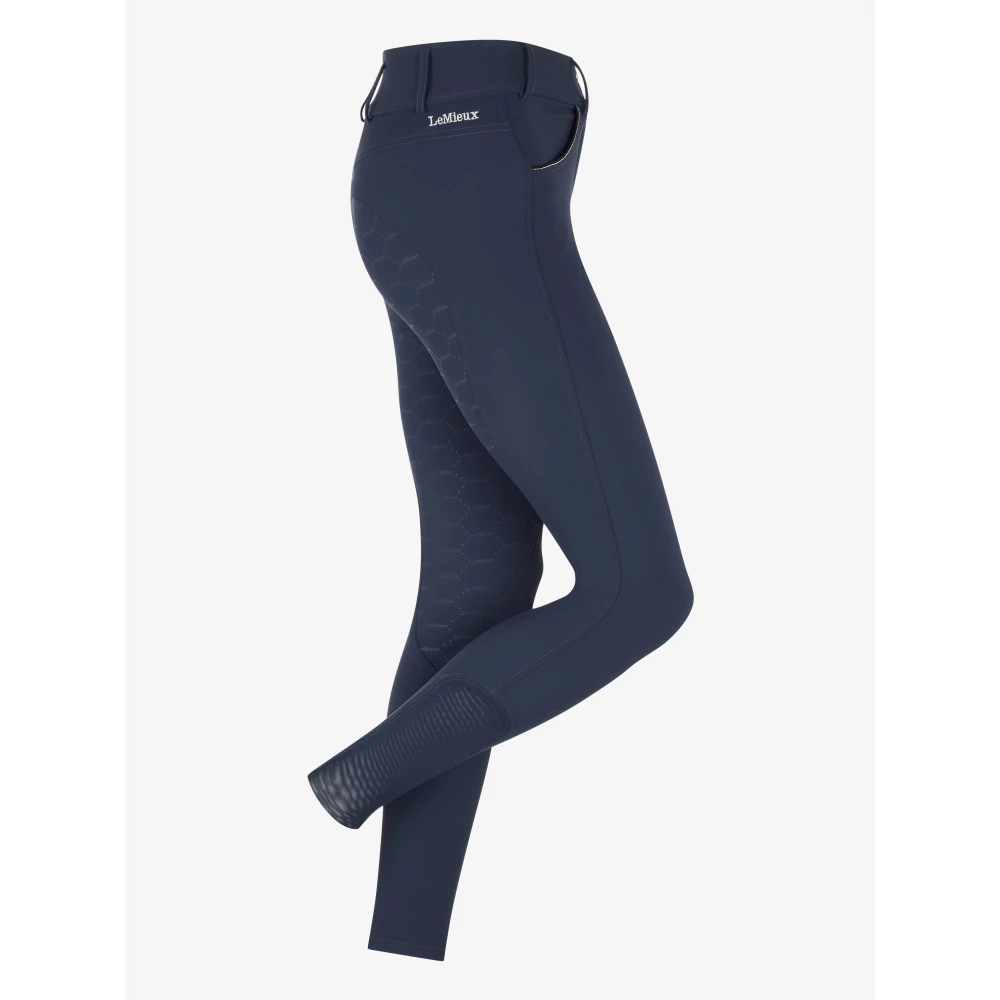 LeMieux Victoria Breech Silicone Seat - Navy in Navy