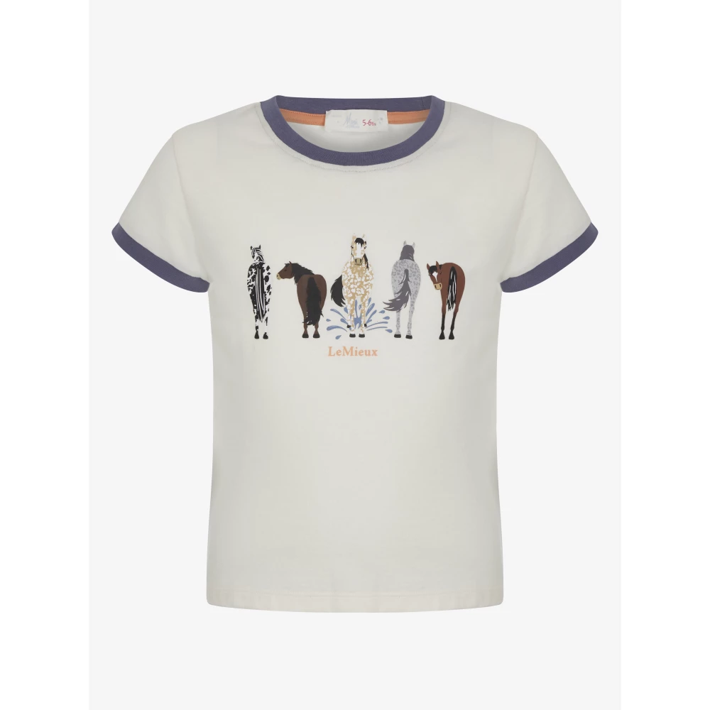 LeMieux Puddle Pals T-Shirt - Ecru in Ecru