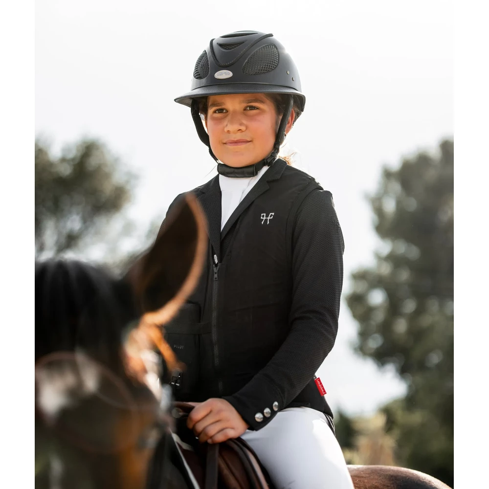 Horse Pilot Twist'Air Junior Airbag Vest Black
