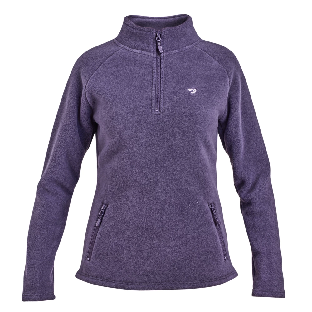 Aubrion Restore Half Zip Fleece - Purple in Purple
