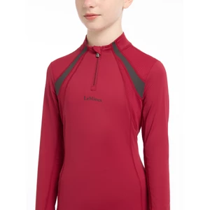 LeMieux Young Rider Mia Mesh Base Layer Ember in Ember