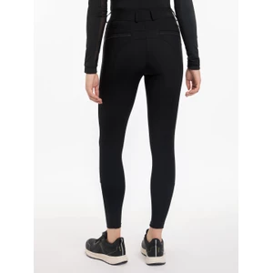 LeMieux Isabelle Knee Grip Breeches Black in Black