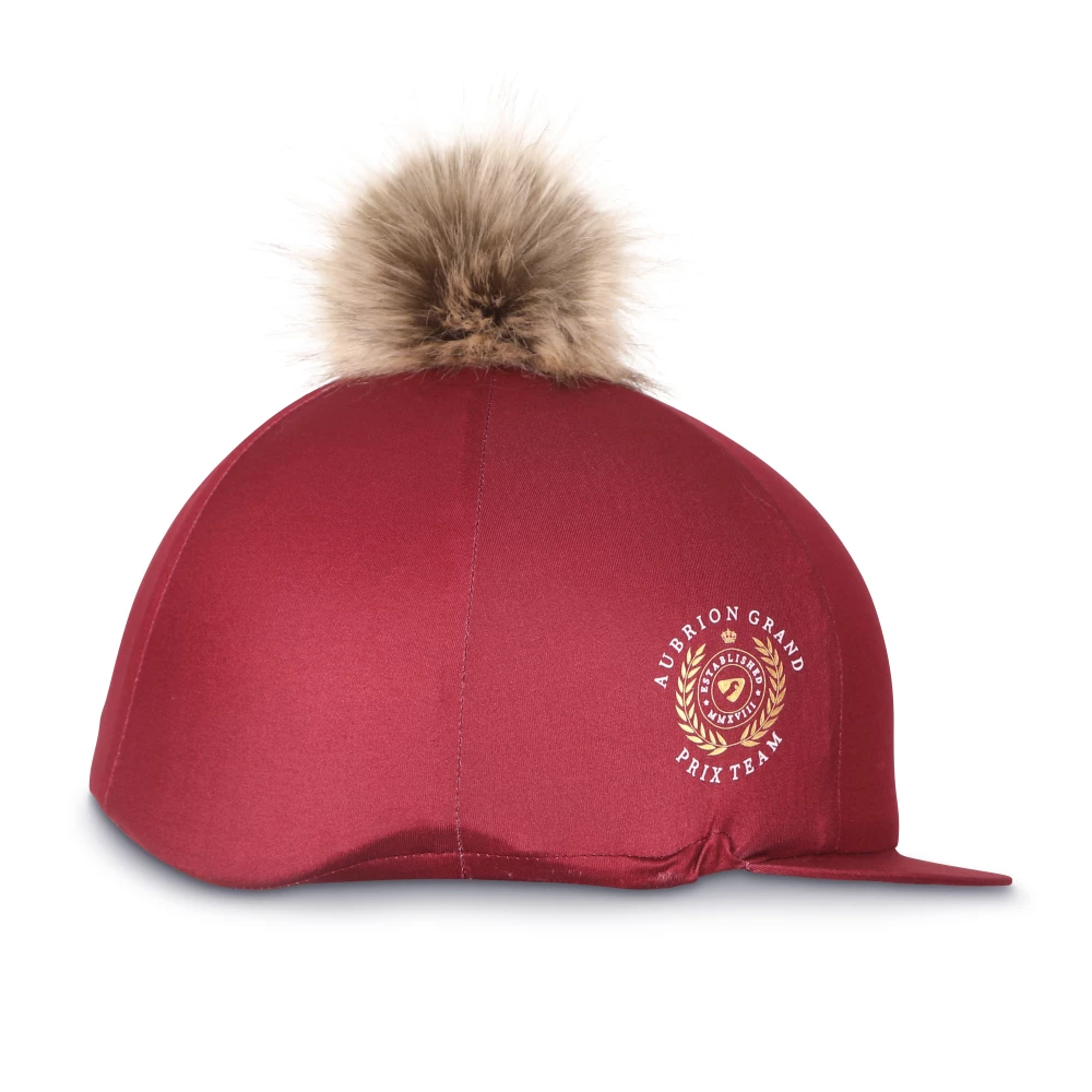 Aubrion Team Hat Silk - Red in Red
