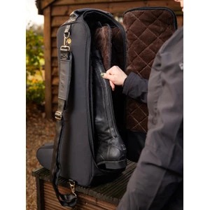 LeMieux Luxe Boot Bag - Black in Black