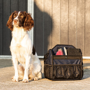 QHP Grooming bag Mesh - Navy in Navy