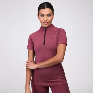 Aubrion React Short Sleeve Base Layer - Mauve in Mauve