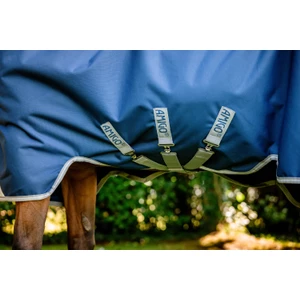 Horseware Amigo Amigo 1200D Rug Turnout 400g  - Navy/Titanium Grey & Silver in Navy/Titanium Grey & Silver