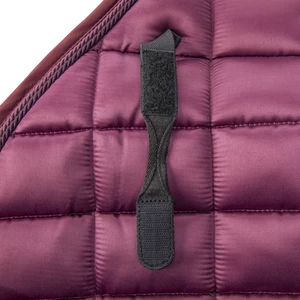 Arma Eltar Satin Jump Saddlecloth - Black Cherry 