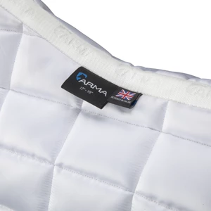 Arma Eltar Satin Jump Saddlecloth - White in White