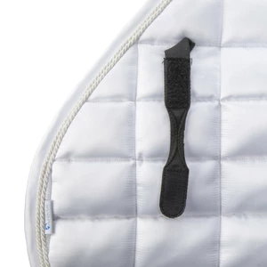 Arma Eltar Satin Jump Saddlecloth - White in White
