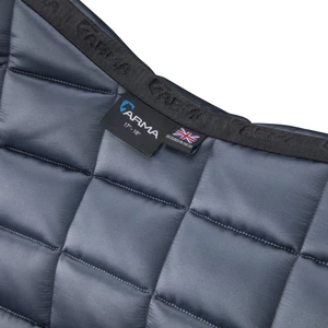 Arma Eltar Satin Saddlecloth - Grey in Grey