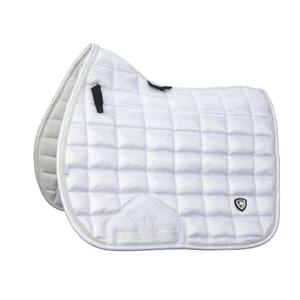 Arma Eltar Satin Saddlecloth - White in White