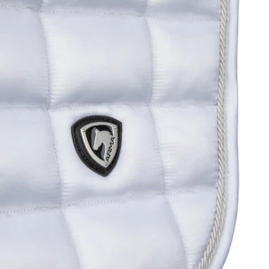 Arma Eltar Satin Saddlecloth - White in White