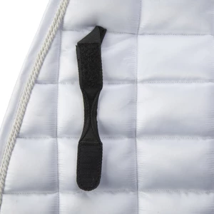 Arma Eltar Satin Saddlecloth - White in White