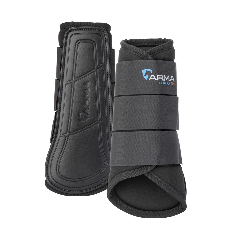 Arma Contour Pro Brushing Boots - Black in Black