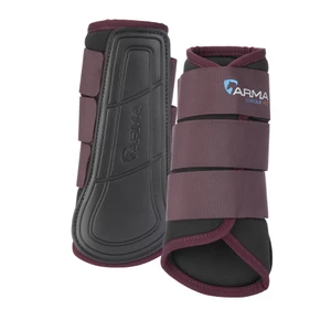 Arma Contour Pro Brushing Boots - Black Cherry in Black/Cherry