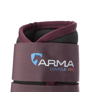 Arma Contour Pro Brushing Boots - Black Cherry in Black/Cherry