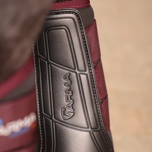 Arma Contour Pro Brushing Boots - Black Cherry in Black/Cherry