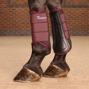 Arma Contour Pro Brushing Boots - Black Cherry in Black/Cherry