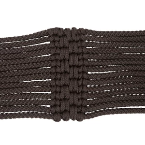 Arma Braided Girth - Brown in Brown