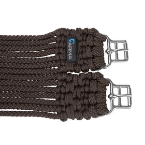 Arma Braided Girth - Brown in Brown