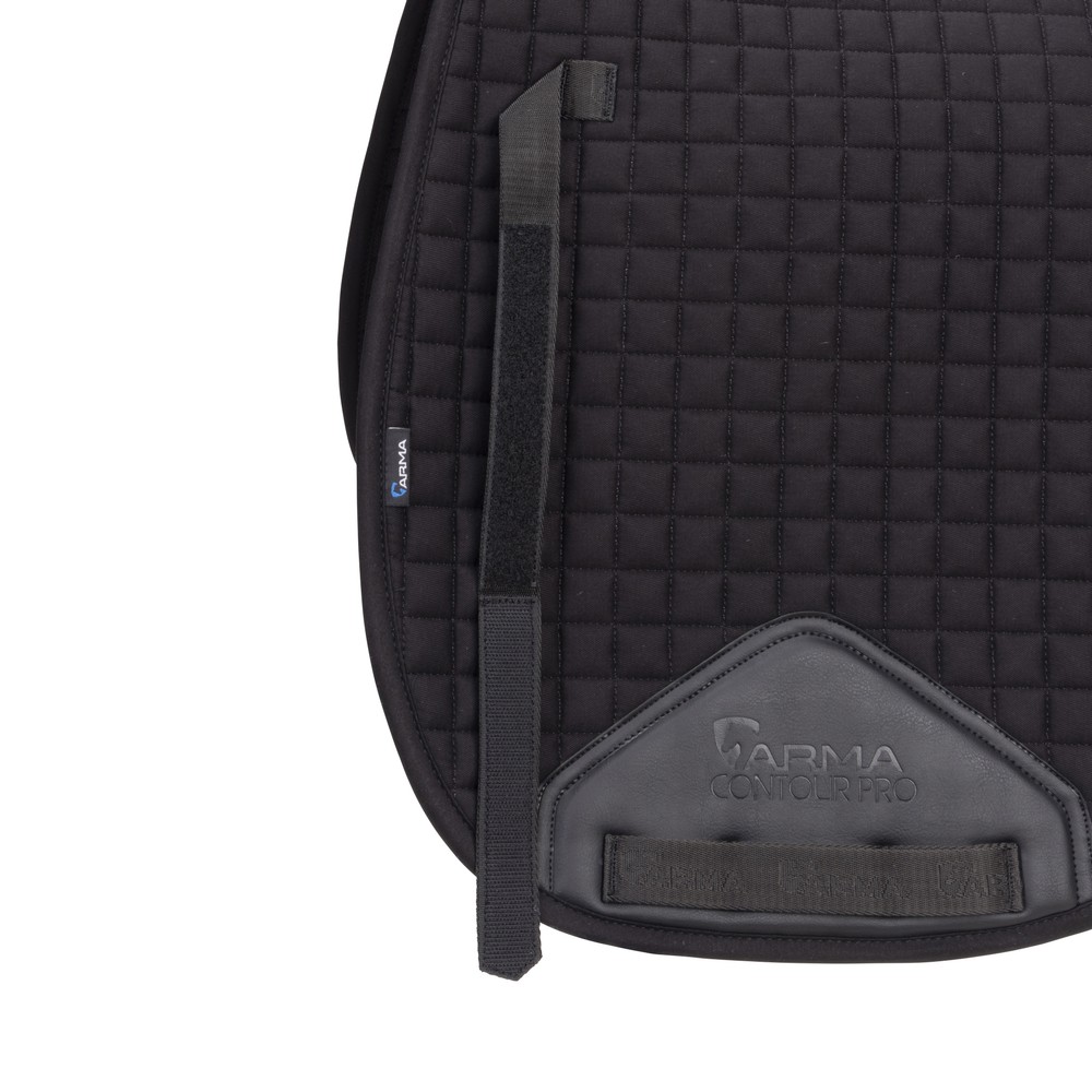 Arma Deluxe Cotton Numnah - Black