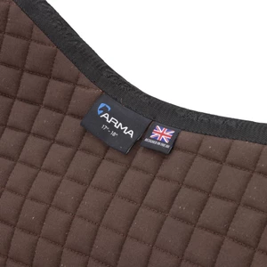 Arma Deluxe Cotton Saddlecloth - Brown in Brown