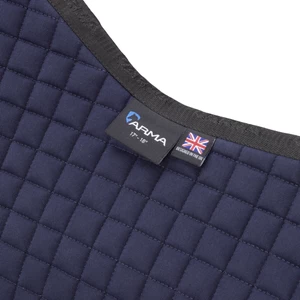 Arma Deluxe Cotton Saddlecloth - Navy in Navy