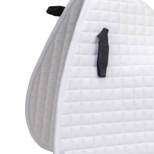 Arma Deluxe Cotton Saddlecloth - White in White