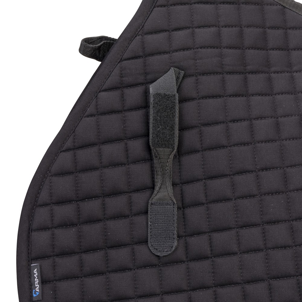 Arma Deluxe Cotton Jump Saddlecloth - Black