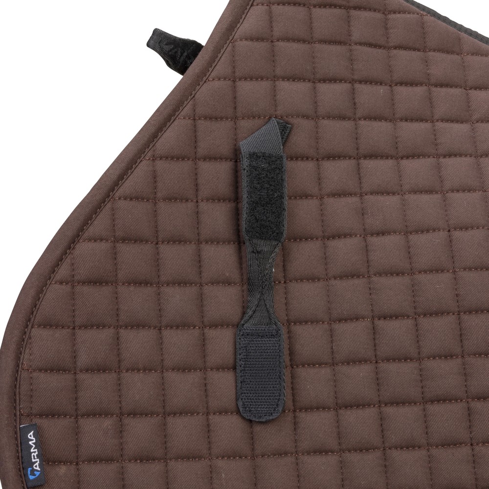Arma Deluxe Cotton Jump Saddlecloth - Brown