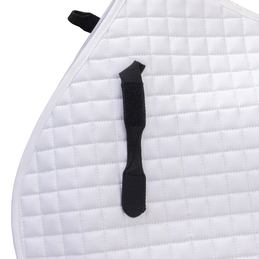 Arma Deluxe Cotton Jump Saddlecloth - White