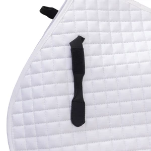 Arma Deluxe Cotton Jump Saddlecloth - White in White